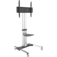 TECHLY Floor Stand with Shelf Trolley TV LCD/LED/Plasma 50-92inch