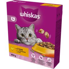 WHISKAS with delicious chicken - dry cat food - 800g