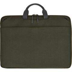 HP Modular 14 Sleeve/Top Load with Handles/shoulder strap included, Water Resistant - Dark Olive Green / 9J499AA
