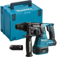 Perforators Makita DHR243ZJ; 18 V; 2,0 J; SDS-plus (bez akumulatora un lādētāja)