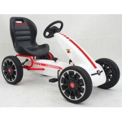 Lean Sport GO-CART ABARTH White- Wheels EVA