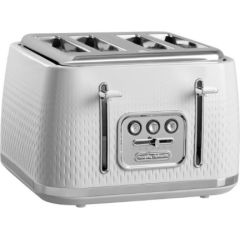 Morphy Richards Verve white 4 slice toaster