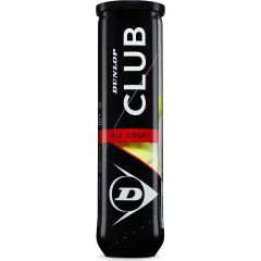 Tennis balls Dunlop CLUB ALL COURt LowerMid 4-tube ITF