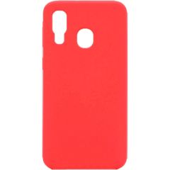 Evelatus Samsung  Galaxy A40 Nano Silicone Case Soft Touch TPU Red