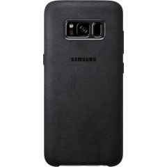 Samsung EF-XG955ASEGWW Alcantara Cover Oriģināls Maks priekš Samsung G950 Galaxy S8 melns