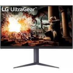 LCD Monitor LG 32GS75Q-B 32" Gaming Panel IPS 2560x1440 16:9 180Hz 1 ms Swivel Pivot Height adjustable Tilt Colour Black 32GS75Q-B