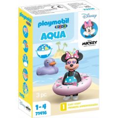 Playmobil Zestaw z figurką 1.2.3 Disney 71416 Myszka Minnie i wycieczka na plażę