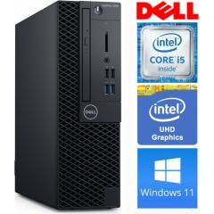 DELL 3060 SFF i5-8500 8GB 1TB SSD M.2 NVME+1TB DVD WIN11Pro