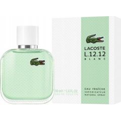 Lacoste Lacoste, L.12.12 Blanc Eau Fraiche, Eau De Toilette, For Men, 50 ml For Men