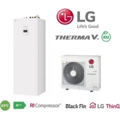 LG gaiss-ūdens siltumsūknis HU071MR .U44 / HN0916T .NB1 Therma V IWT 200L 7,0 kW R32