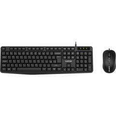 CANYON SET-1 EN/RU Keyboard+Mouse Wired Black