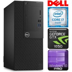 DELL 3050 Tower i7-7700 8GB 1TB SSD M.2 NVME GTX1650 4GB WIN10Pro