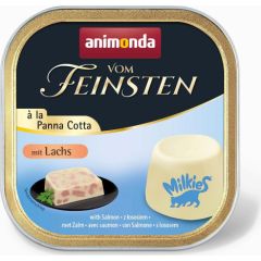 ANIMONDA Vom Feinsten Panna Cotta Salmon - wet cat food - 100 g