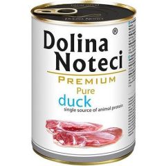 Dolina Noteci Dolina Noteci Pies Pure, kaczka puszka 400g