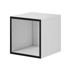 Cama Meble Cama open cabinet ROCO RO6 37/37/39 white/black