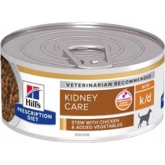 HILL'S Prescription Diet Kidney Care Chicken with vegetables - wet dog food - 156g