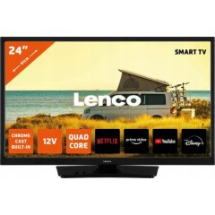 Telewizor Lenco Lenco LED-2423BK 24-Zoll Fernsehen + 12-V-Verbindung, schwarz