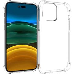 Fusion Anti Shock 1.5 mm Силиконовый чехол для Apple iPhone 14 Прозрачный