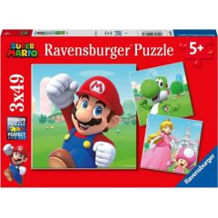 Ravensburger Puzzle Super Mario 3x49 - 05186