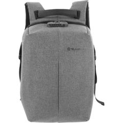 Tellur 15.6 Notebook Backpack Antitheft V2, USB Port, Gray