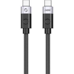 Orico 240W USB-C to USB-C charging cable, 1.5 m (black)