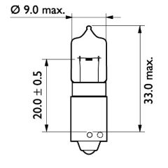 Philips Pagrieziena rādītāja spuldze 24356CP