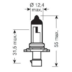 Osram Spuldze 9006XS