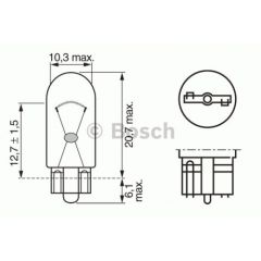 Bosch Signāla spuldze 1 987 302 518