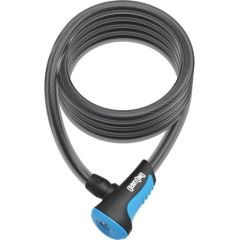 Neon Coil Cable Lock / Zaļa