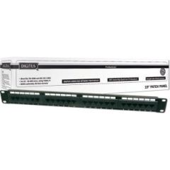 DIGITUS CAT 5e Patch Panel , 24 port unshielded