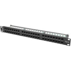 Lanberg Patch Panel 48 port 1U, cat. 6, black