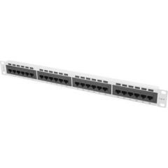 Lanberg Patch Panel 24 port 1U, cat. 6, grey