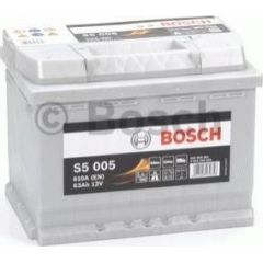 Bosch S5005 63Ah 610A (EN) 242x175x190 Startera akumulatoru baterija