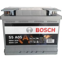 BOSCH S5A05 60Ah 680A (EN) 242x175x190 12V