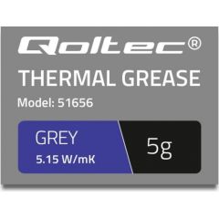 Qoltec Thermal paste 5.15W/m-K | 5g | grey