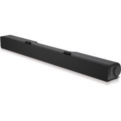 Dell Stereo Soundbar  AC511M Speaker type Sound bar - stereo - 2 - active, Mini-phone stereo 3.5 mm; USB 2.0, Black, 2.5 W