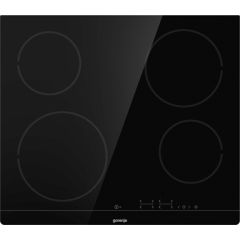 Gorenje ECT641BSC Vitroceramic, Black, Display, Timer