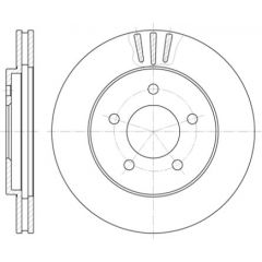 Remsa Bremžu disks 6564.10