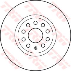 TRW Bremžu disks DF4464S