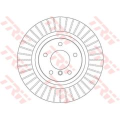 TRW Bremžu disks DF6352S