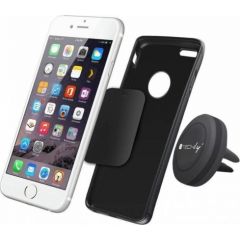 Techly Smartphone / GPS magnetic holder for car air vent