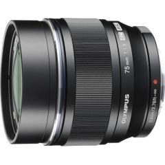 Olympus M.Zuiko Digital ED 75мм f/1.8 объектив, чёрный