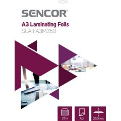 Пакеты для ламинирования A3 Sencor SLA FA3M250