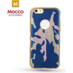 Mocco Army Back Case Aizmugurējais Silikona Apvalks Priekš Samsung A320 Galaxy A3 (2017) Zils