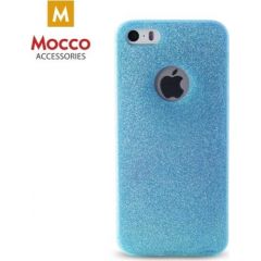 Mocco Glitter Ultra Back Case 0.3 mm Aizmugurējais Silikona Apvalks Priekš Samsung A510 Galaxy A5 (2016) Zils