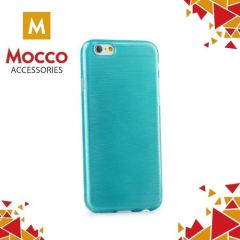 Mocco Jelly Brush Case Aizmugurējais Silikona Apvalks Priekš Apple iPhone 7 Zils