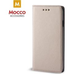 Mocco Smart Magnet Book Case Grāmatveida Maks Telefonam Nokia 6 Zeltains