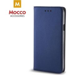 Mocco Smart Magnet Book Case Grāmatveida Maks Telefonam Huawei Y7 / Y7 Prime (2018) Zils