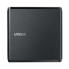 External DRW LiteOn ES1, USB, 24x, Ultra-Slim 13.5mm, ultra-light, Black