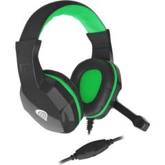 Natec GENESIS Gaming headset ARGON 100 Stereo Black-Green